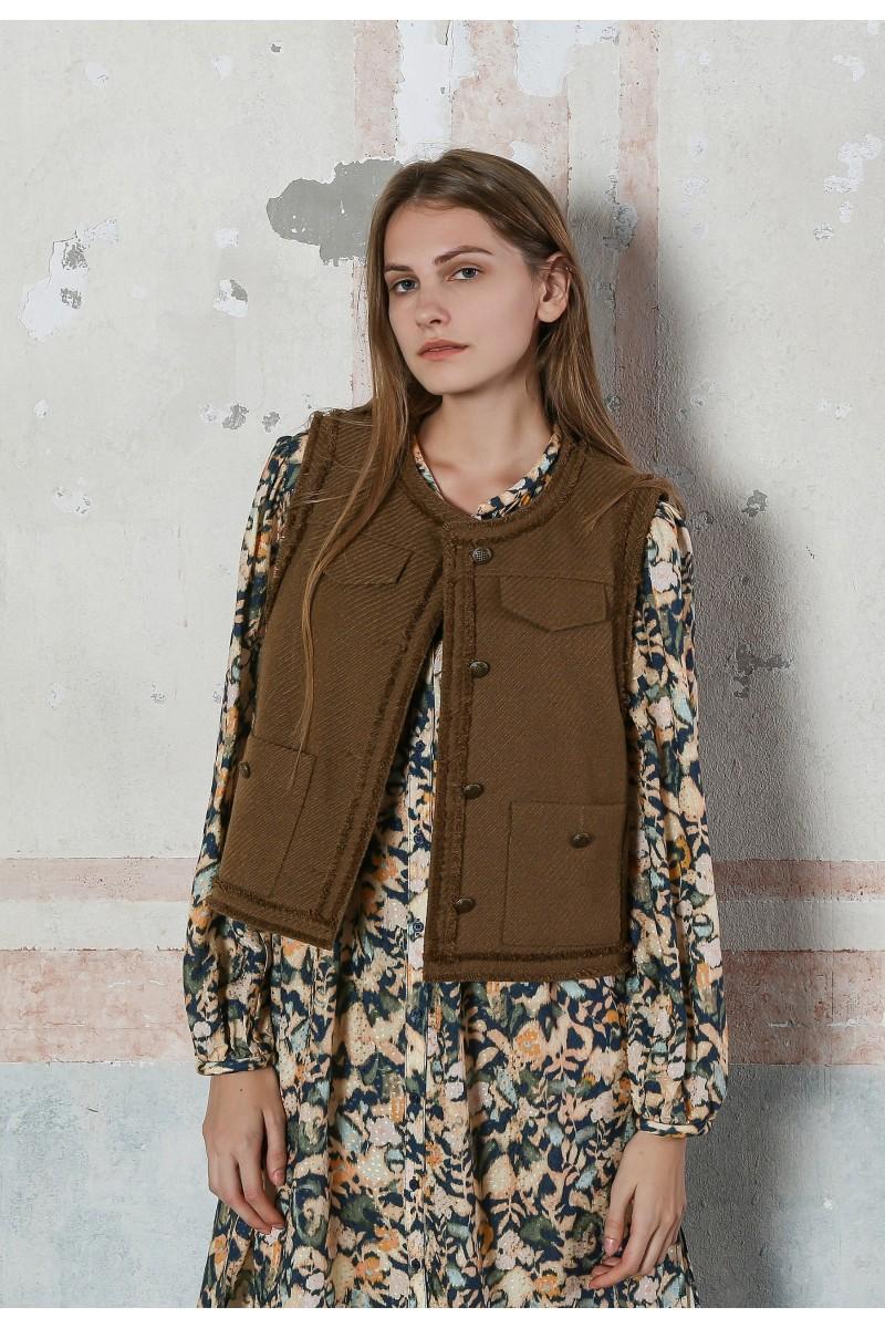 see u soon Veste 24259225 camel