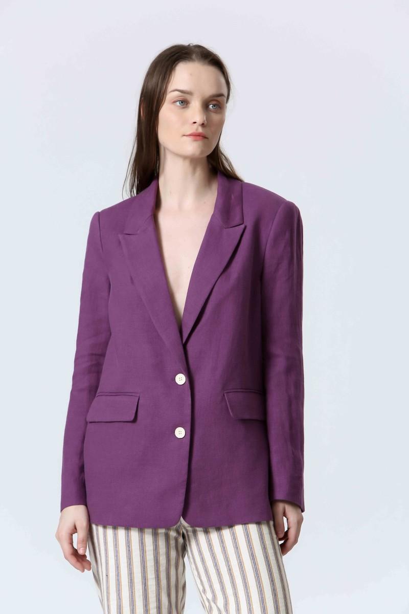 see u soon Veste S25151239 purple