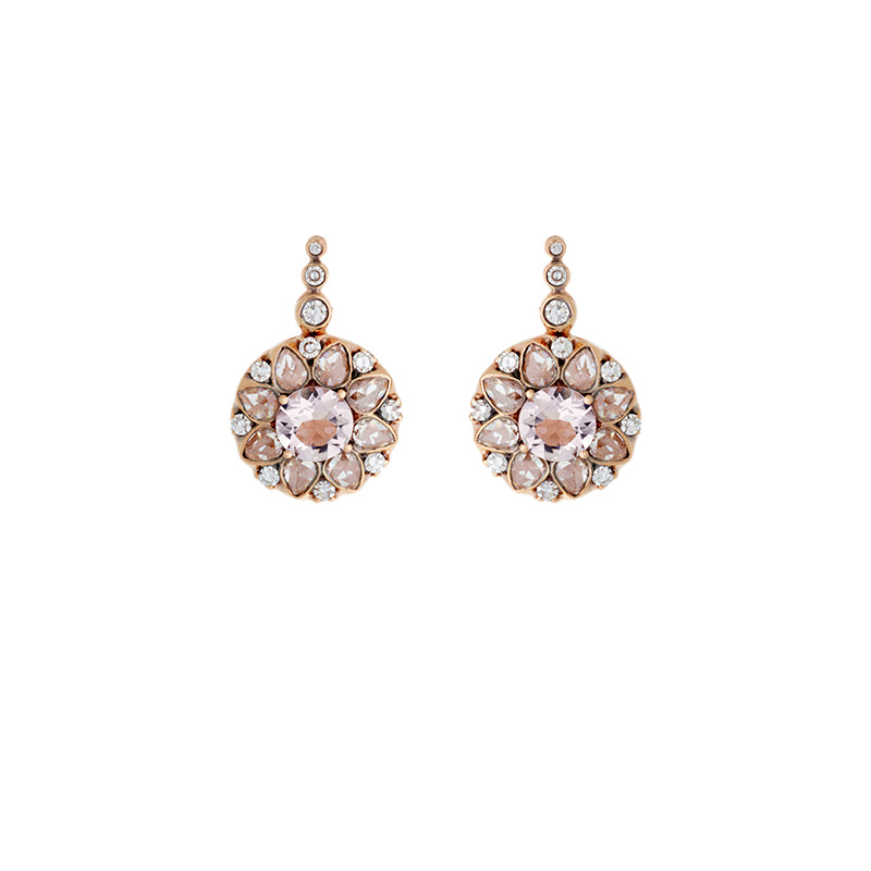 selim mouzannar Beirut Boucles d'oreillesMorganites - Diamants