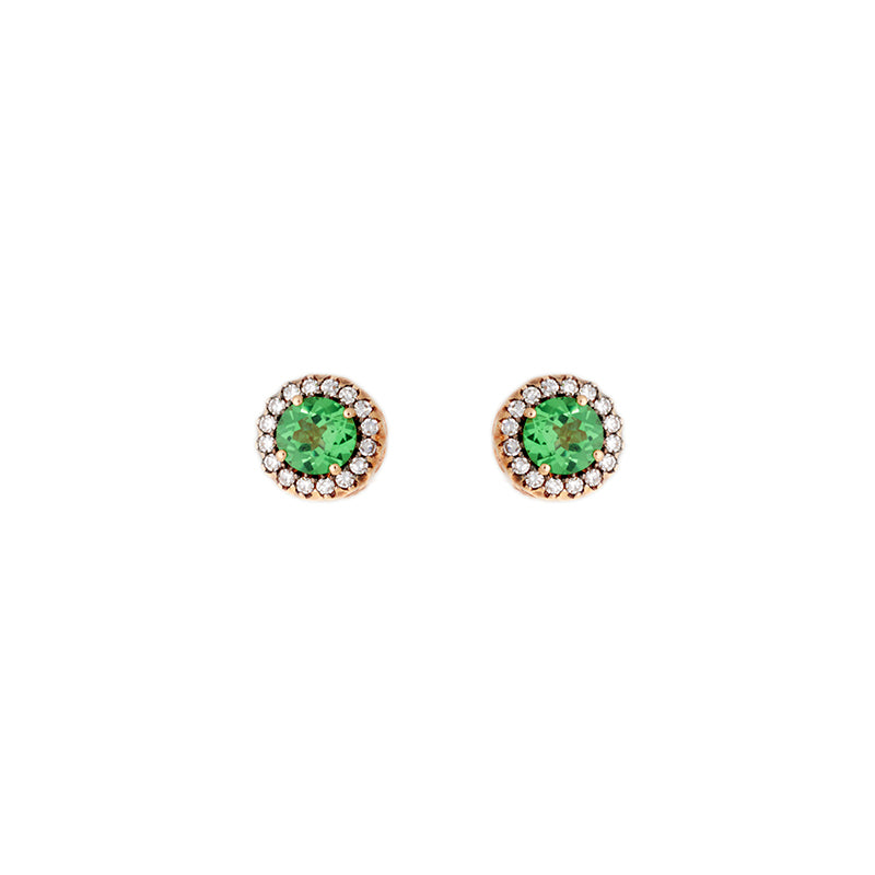 Selim Mouzannar Beirut Boucles D'oreillesTsavorites - Diamants