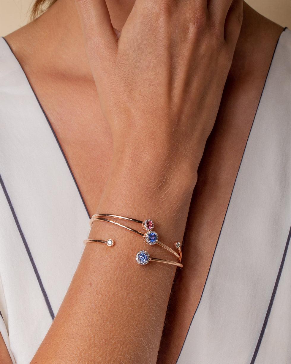 Selim Mouzannar Beirut BraceletSaphir Bleu - Diamants