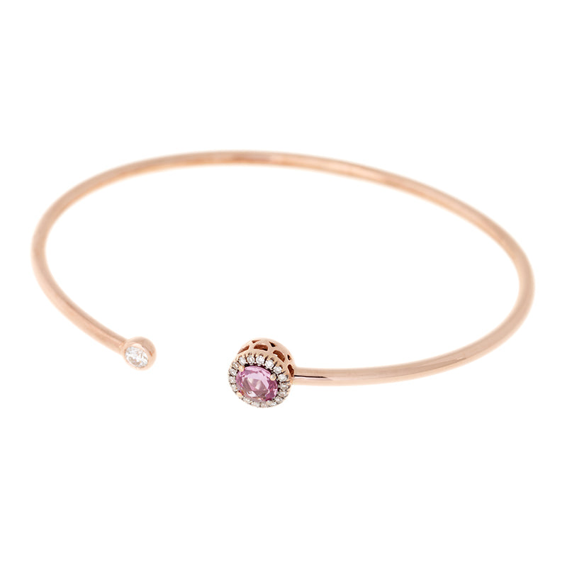 selim mouzannar Beirut BraceletSaphir Rose - Diamants
