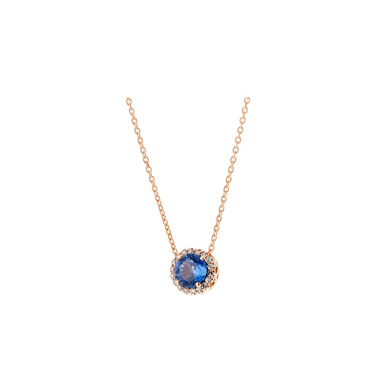 Selim Mouzannar Beirut PendentifSaphir Bleu - Diamants