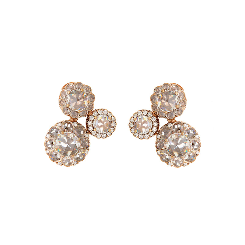 selim mouzannar Beirut Rosace Boucles d'oreillesDiamants