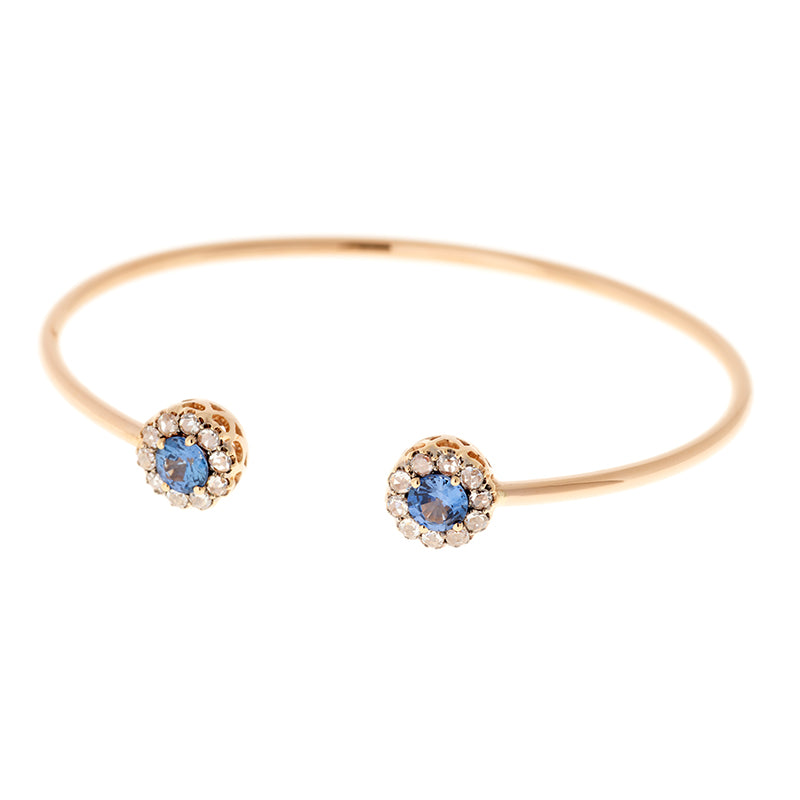 selim mouzannar Beirut Rosace BraceletSapphires - Diamonds