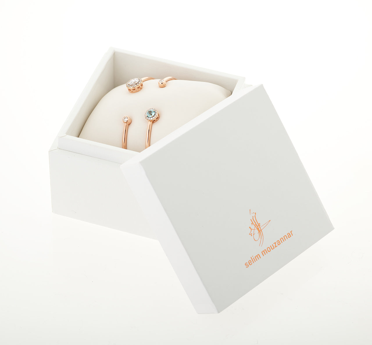 Selim Mouzannar Beirut Rosace BraceletTourmalines - Diamants