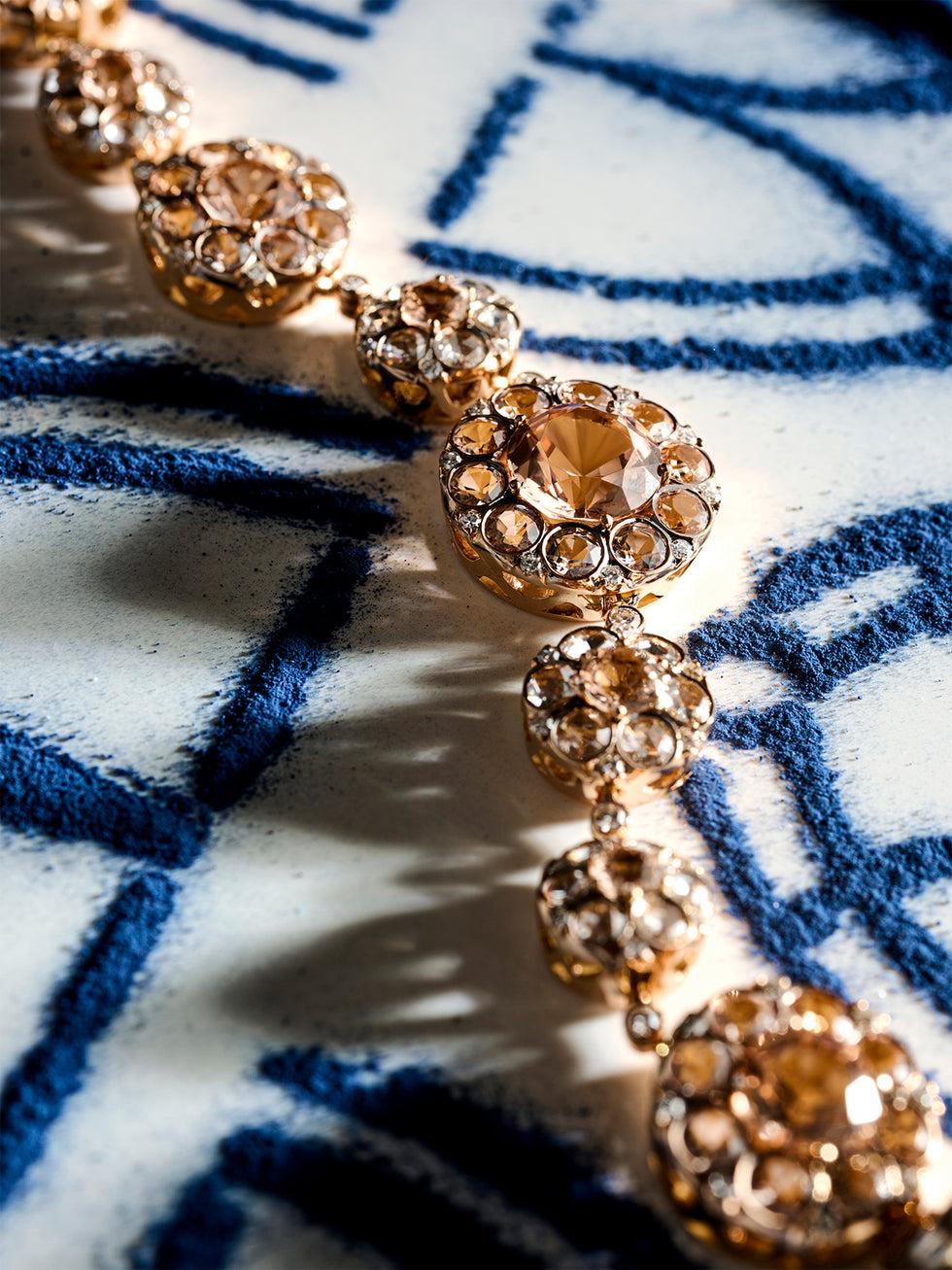 Selim Mouzannar Beirut Rosace CollierMorganites - Diamants