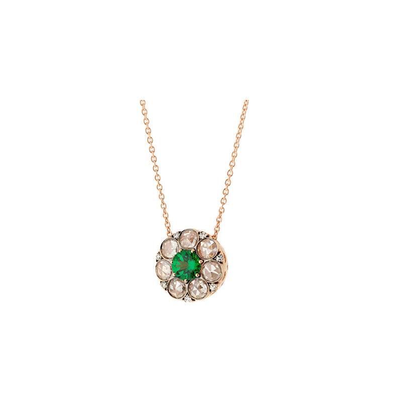 selim mouzannar Beirut Rosace PendentifTsavorite - Diamants