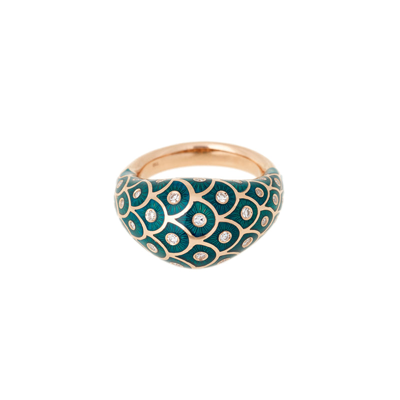 Selim Mouzannar Fish For Love Bague PétroleDiamants