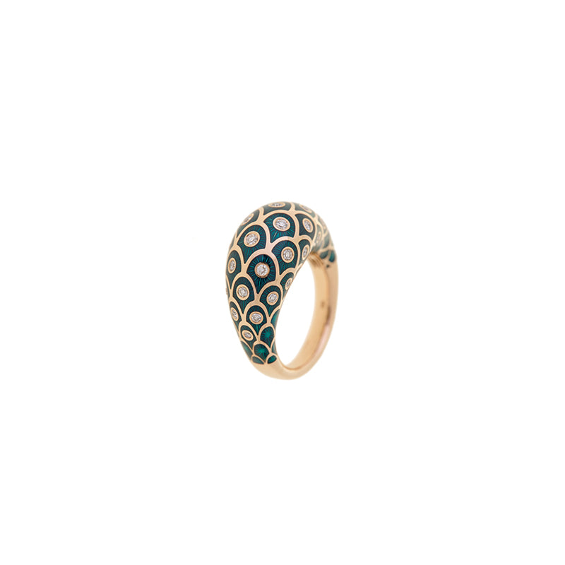 Selim Mouzannar Fish For Love Bague PétroleDiamants