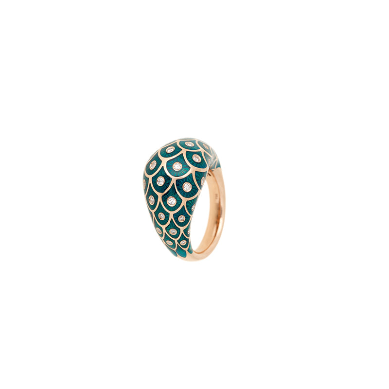 selim mouzannar Fish For Love Bague PétroleDiamants