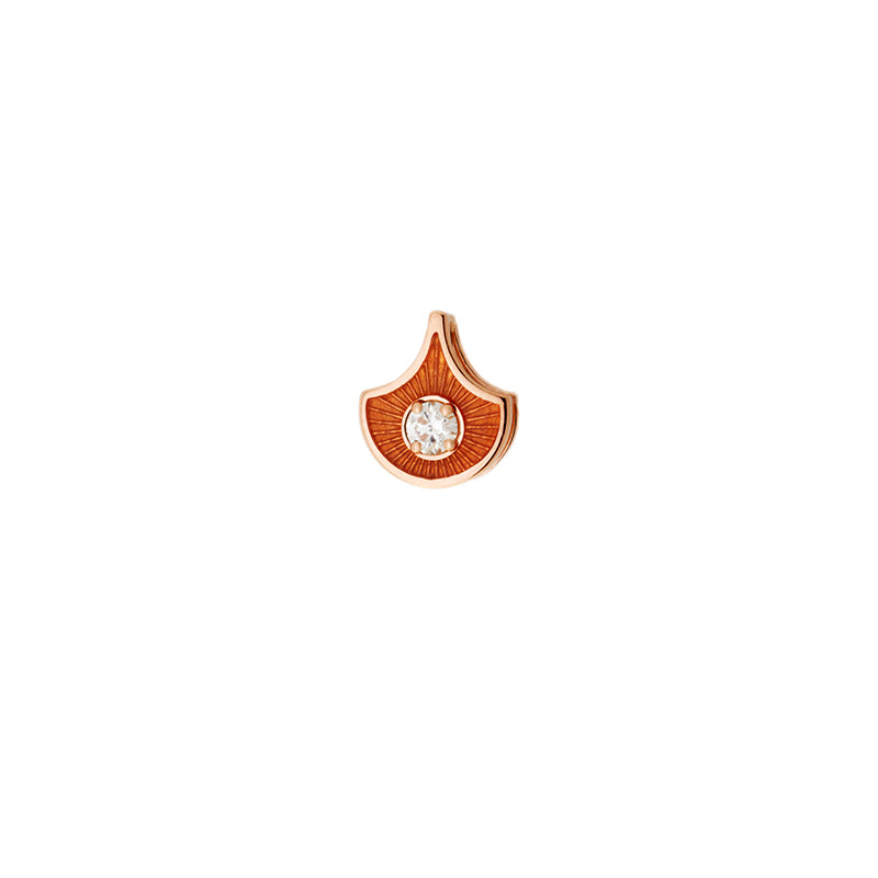 Selim Mouzannar Fish For Love Boucle D'oreille OrangeDiamant