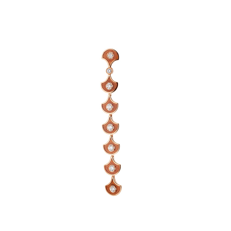 Selim Mouzannar Fish For Love Boucle D'oreille OrangeDiamants