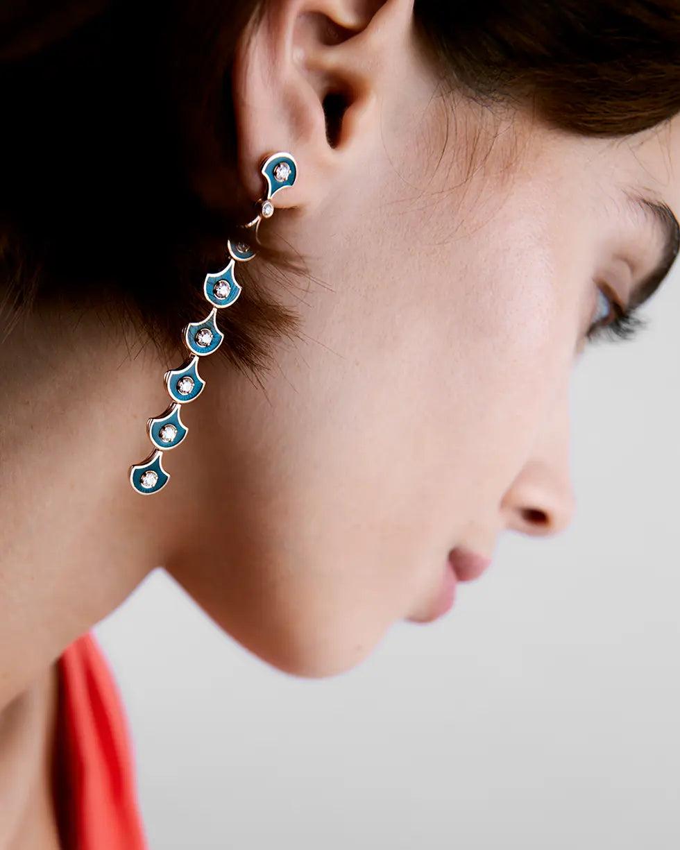 Selim Mouzannar Fish For Love Boucle D'oreille PétroleDiamants