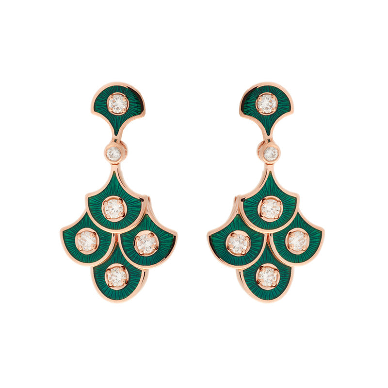 Selim Mouzannar Fish For Love Boucles D'oreilles PétrolesDiamants
