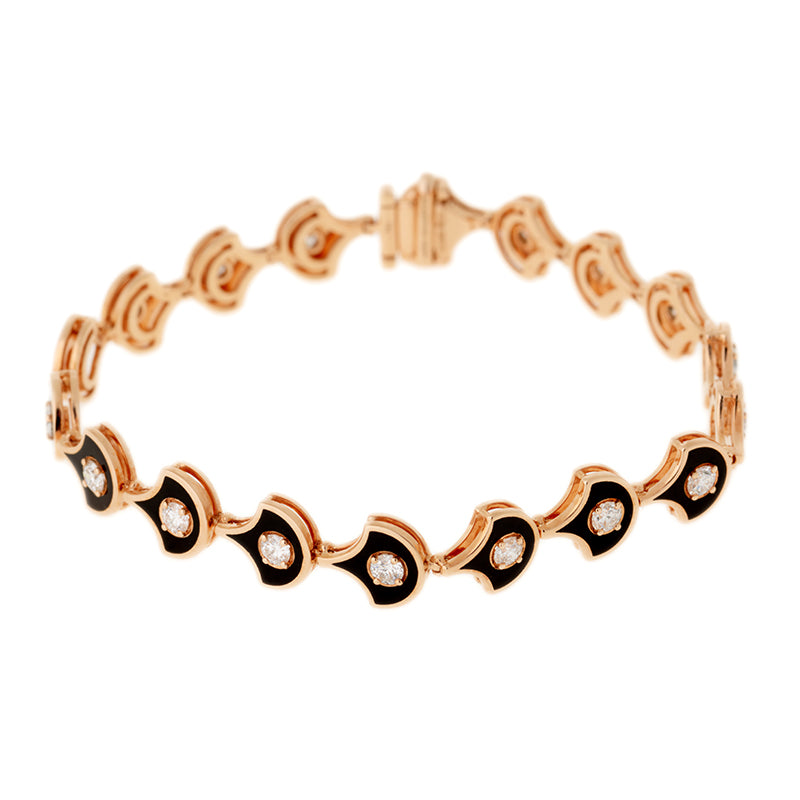 selim mouzannar Fish For Love Bracelet NoirDiamants