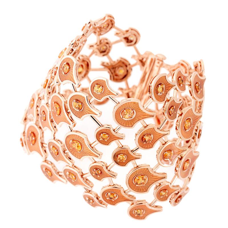 selim mouzannar Fish For Love Bracelet OrangeSpessartites