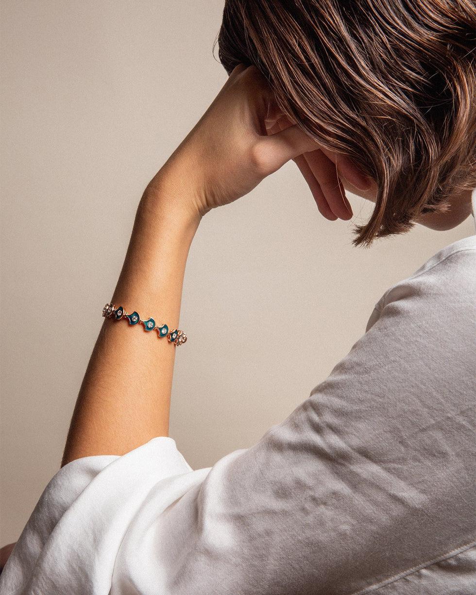 Selim Mouzannar Fish For Love Bracelet PétroleDiamants