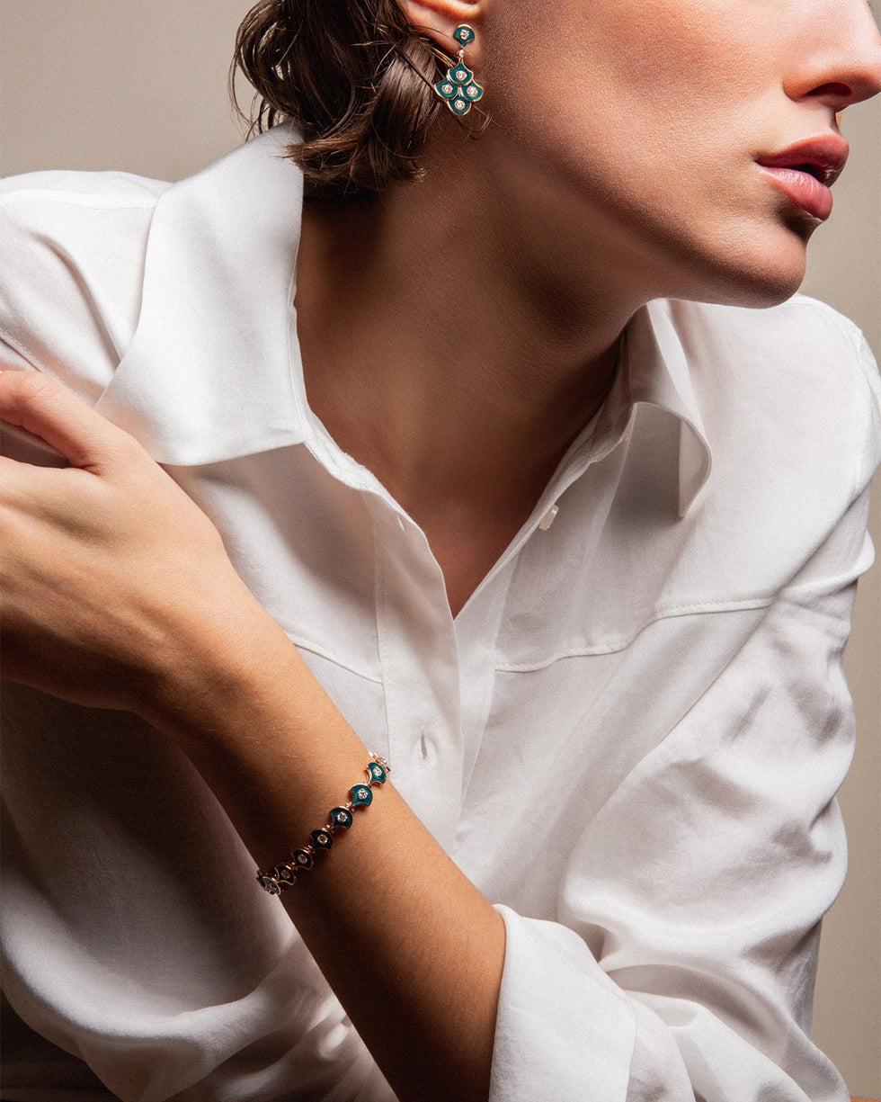 Selim Mouzannar Fish For Love Bracelet PétroleDiamants