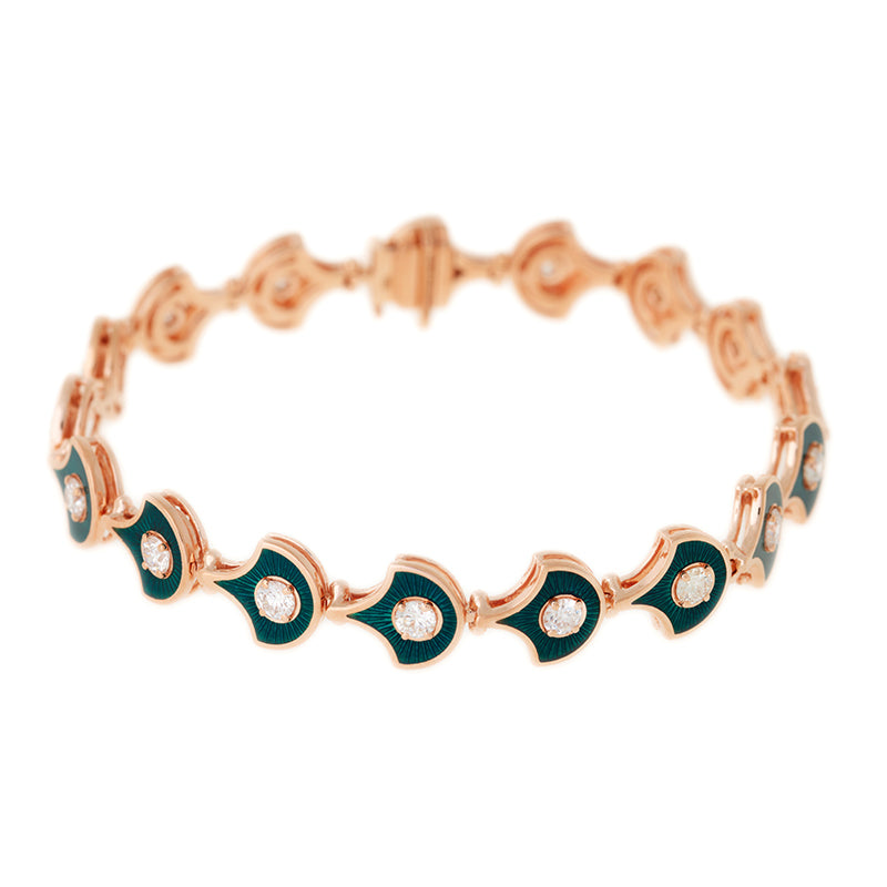 selim mouzannar Fish For Love Bracelet PétroleDiamants