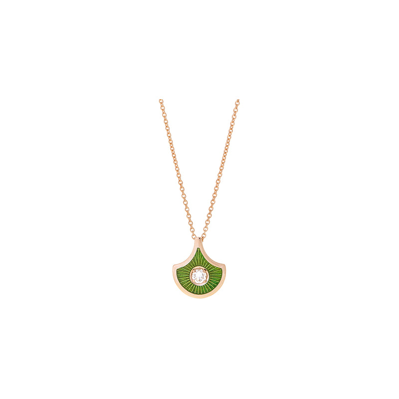 Selim Mouzannar Fish For Love Kiwi PendentifDiamants