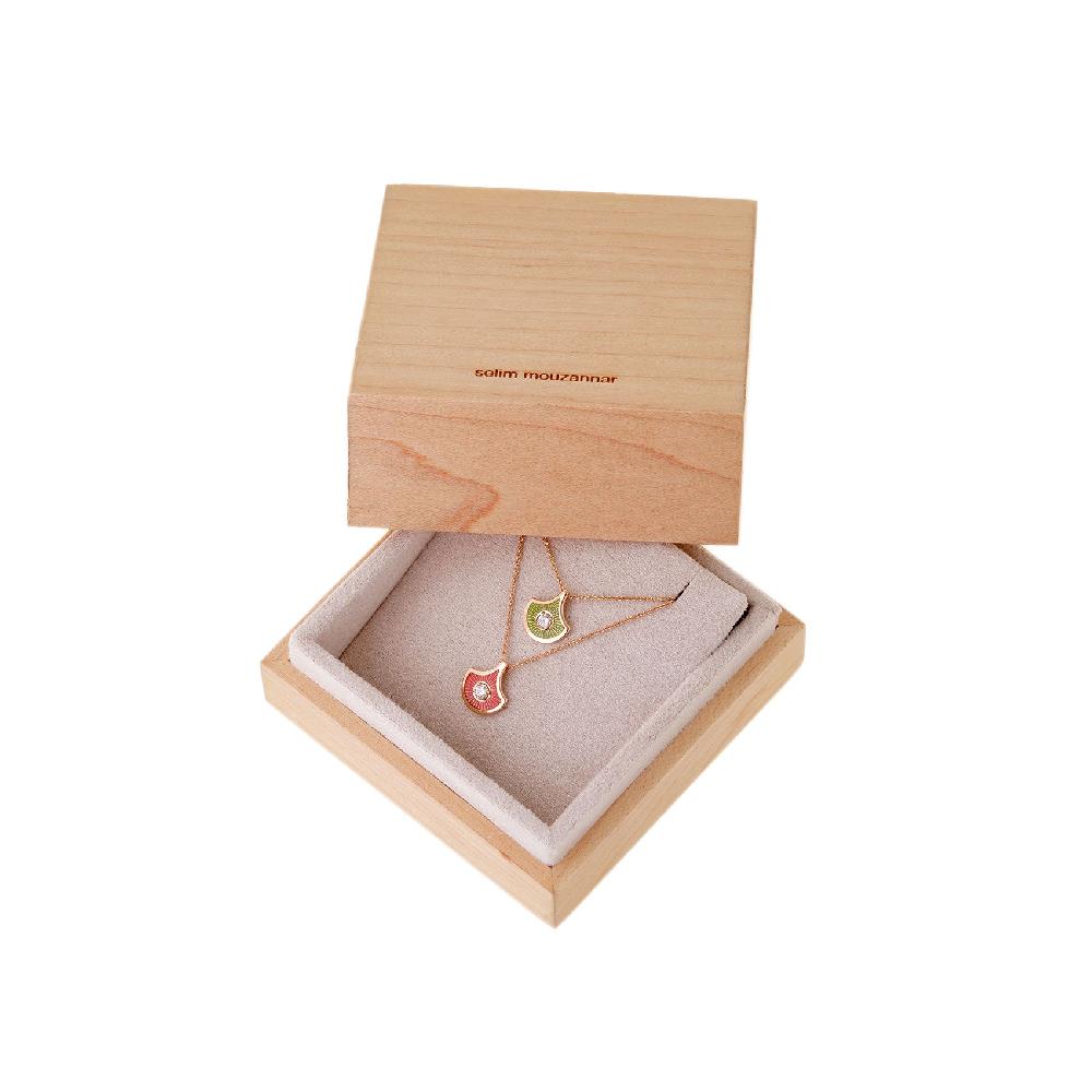 Selim Mouzannar Fish For Love PendantGreen & Orange Sapphires - Diamonds