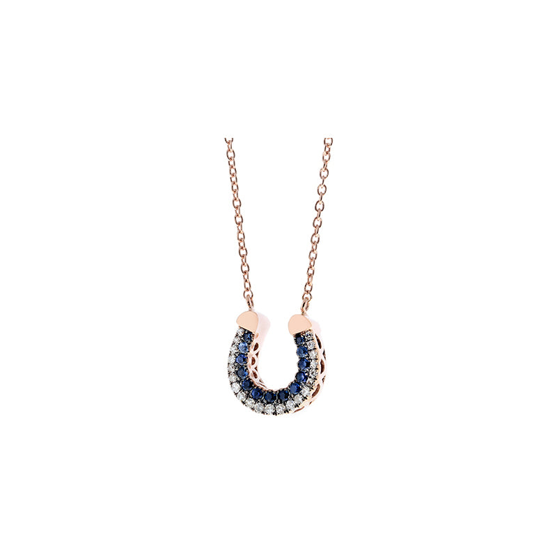 selim mouzannar Fortune PendentifSaphirs bleus - Diamants