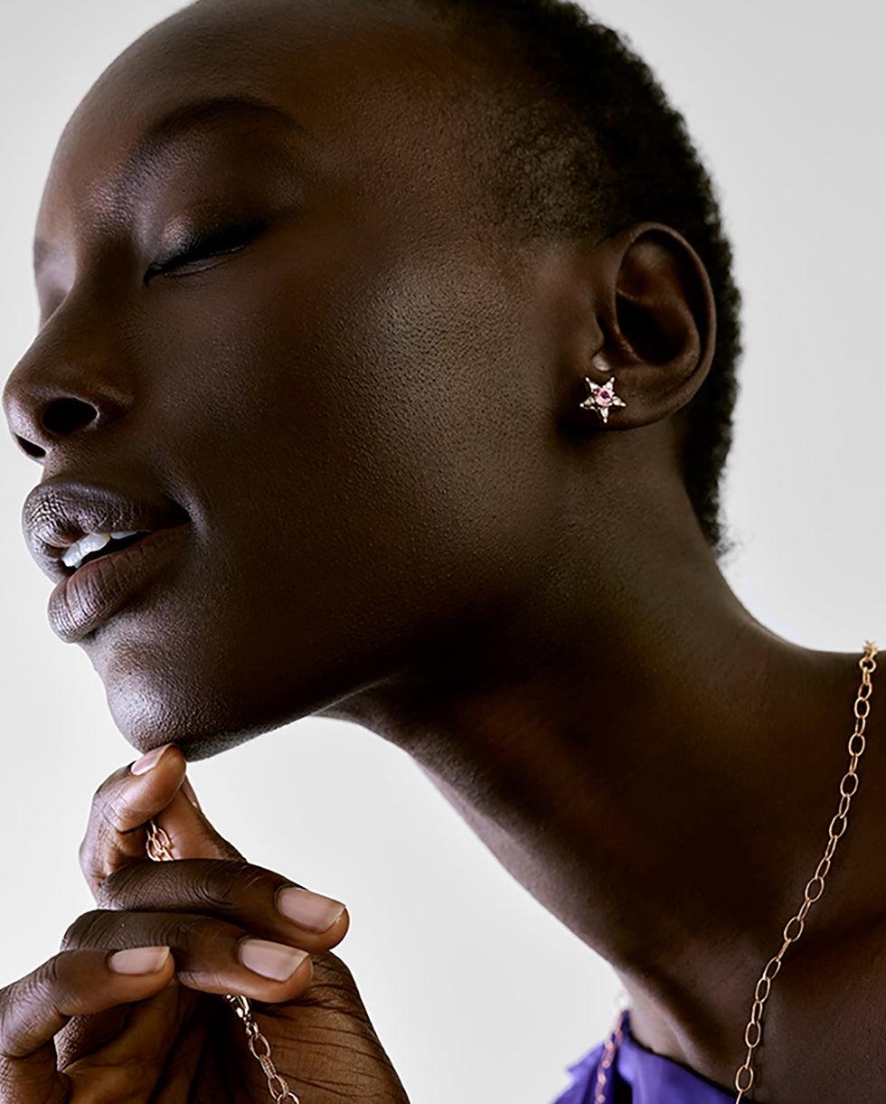 Selim Mouzannar Istanbul Boucle D'oreilleMorganite - Diamants