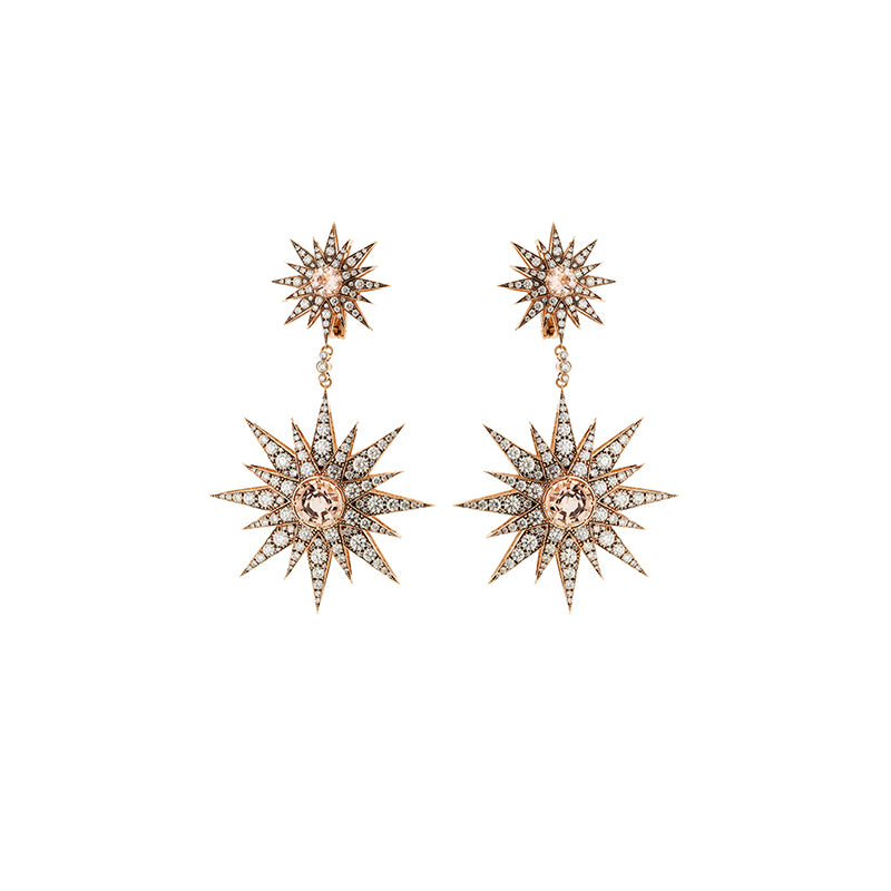 selim mouzannar Istanbul Boucles D'oreillesMorganites - Diamants