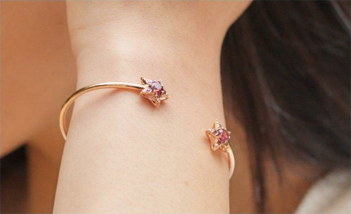 Selim Mouzannar Istanbul BraceletRhodolites - Diamants