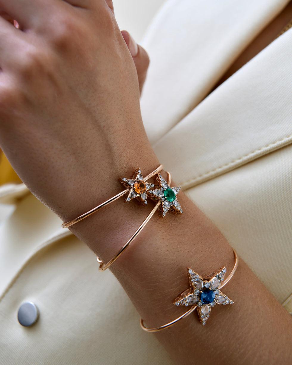 Selim Mouzannar Istanbul BraceletSaphir Bleu - Diamants