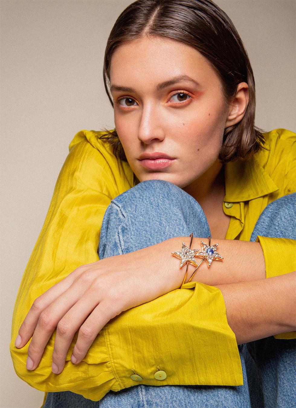 Selim Mouzannar Istanbul BraceletSaphir Bleu - Diamants