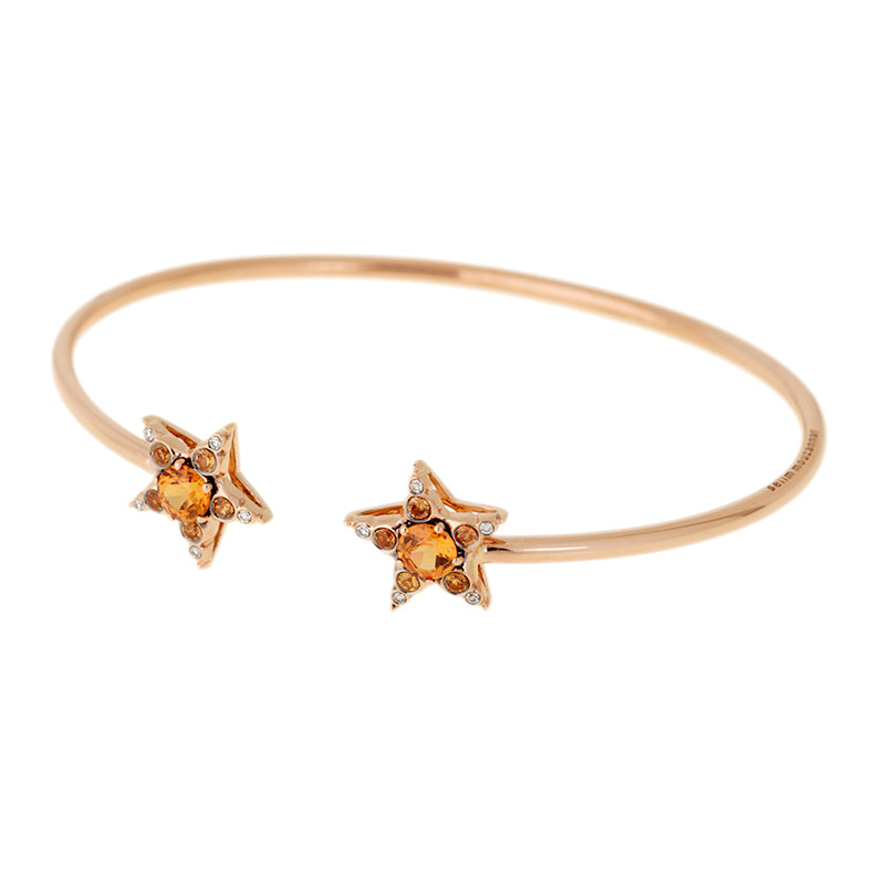 selim mouzannar Istanbul BraceletSaphirs Oranges - Spessartines - Diamants