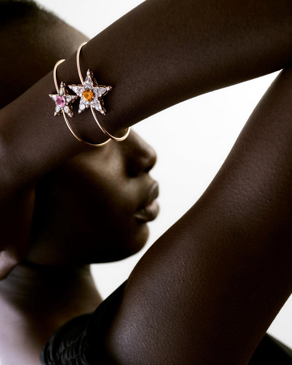 Selim Mouzannar Istanbul BraceletSpessartine - Diamants