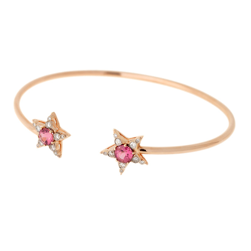selim mouzannar Istanbul BraceletTourmalines roses - Diamants