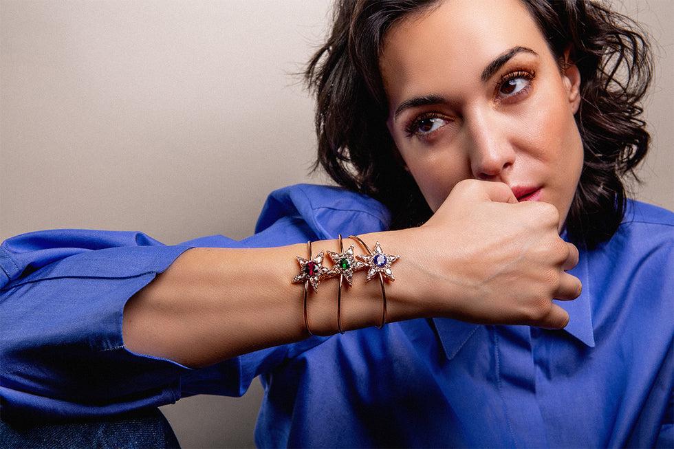 Selim Mouzannar Istanbul BraceletTsavorite - Diamants