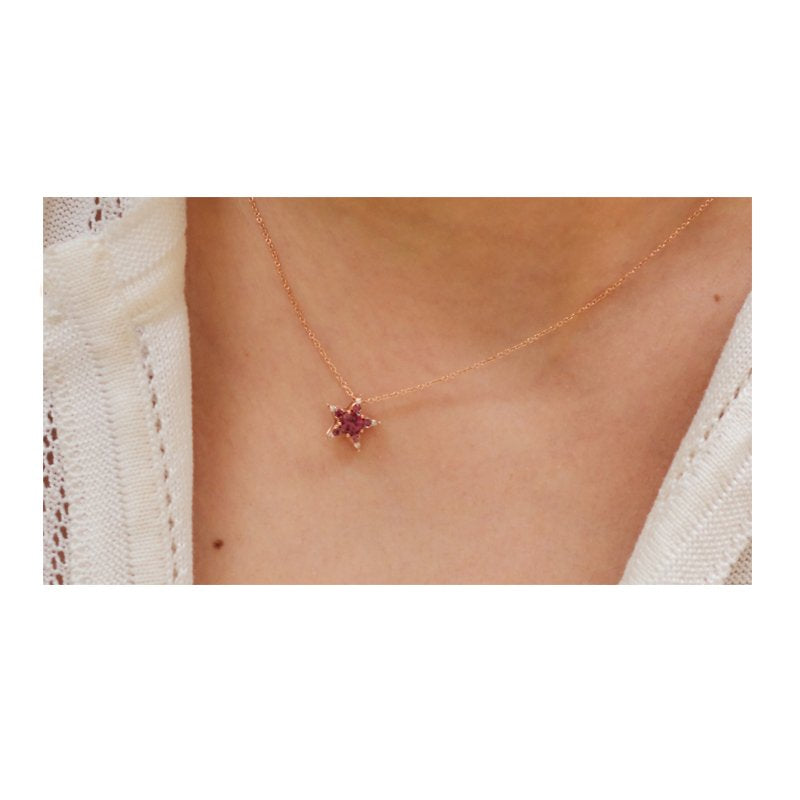 Selim Mouzannar Istanbul PendantRhodolites - Diamonds