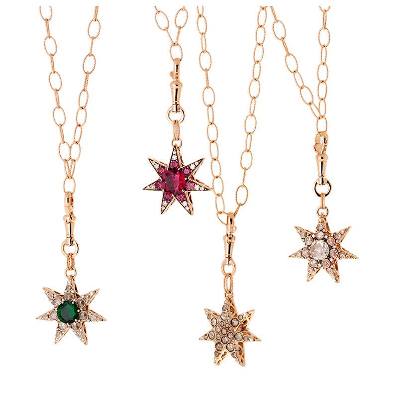 Selim Mouzannar Istanbul PendentifRhodolites - Diamants