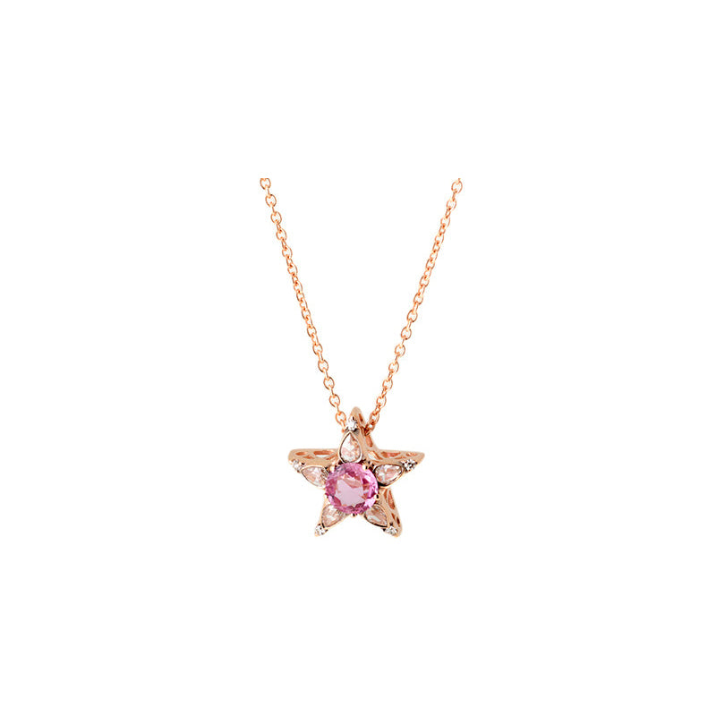 selim mouzannar Istanbul PendentifSaphir Rose - Diamants