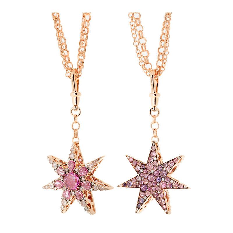 selim mouzannar Istanbul PendentifSaphirs Roses - Diamants