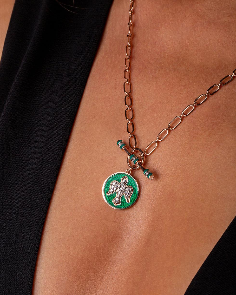 Selim Mouzannar Kastak Collier Vert ColombeDiamants