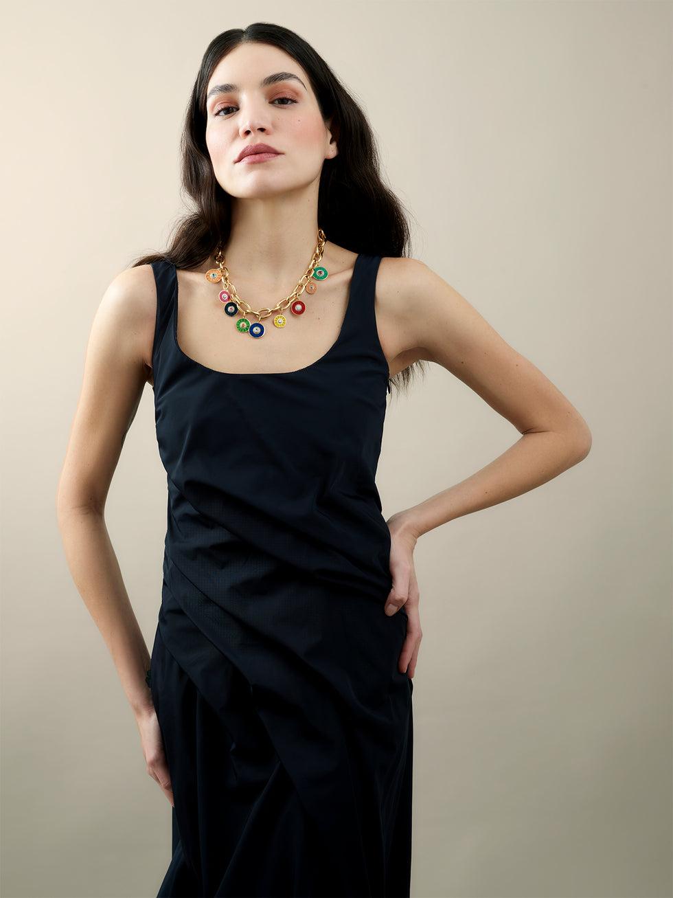 Selim Mouzannar Kastak CollierTourmalines - Spessartines - Diamants