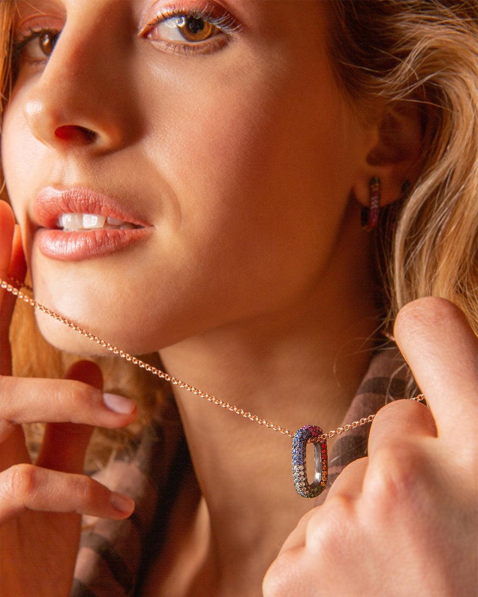 Selim Mouzannar Link ExtensionSaphirs Colorés - Tsavorites