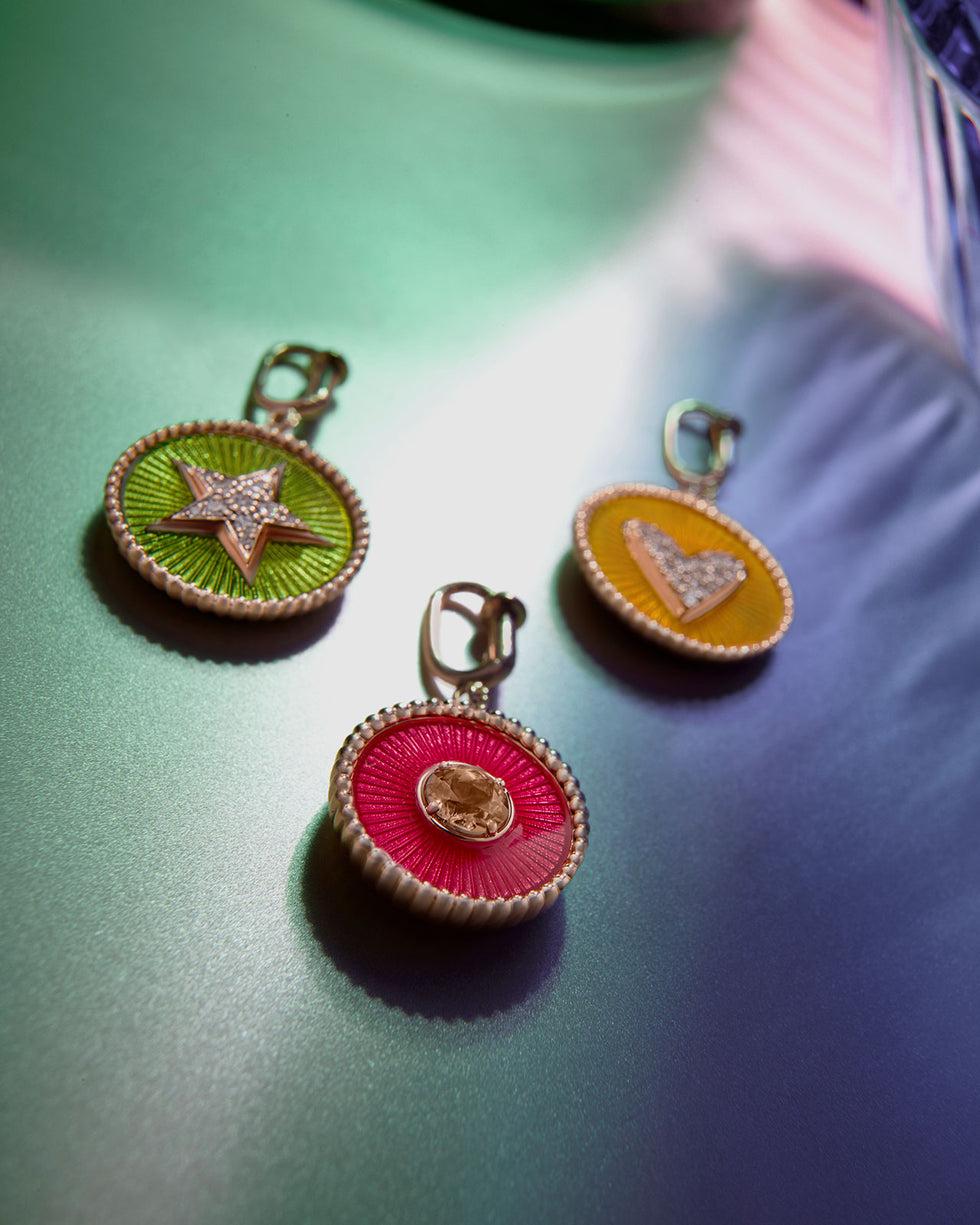 Selim Mouzannar Médaille Vivaneau Rouge CercleTourmaline