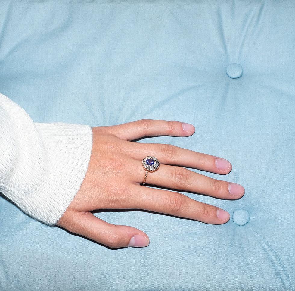 Selim Mouzannar Mille Et Une Nuits BagueTanzanite - Diamants