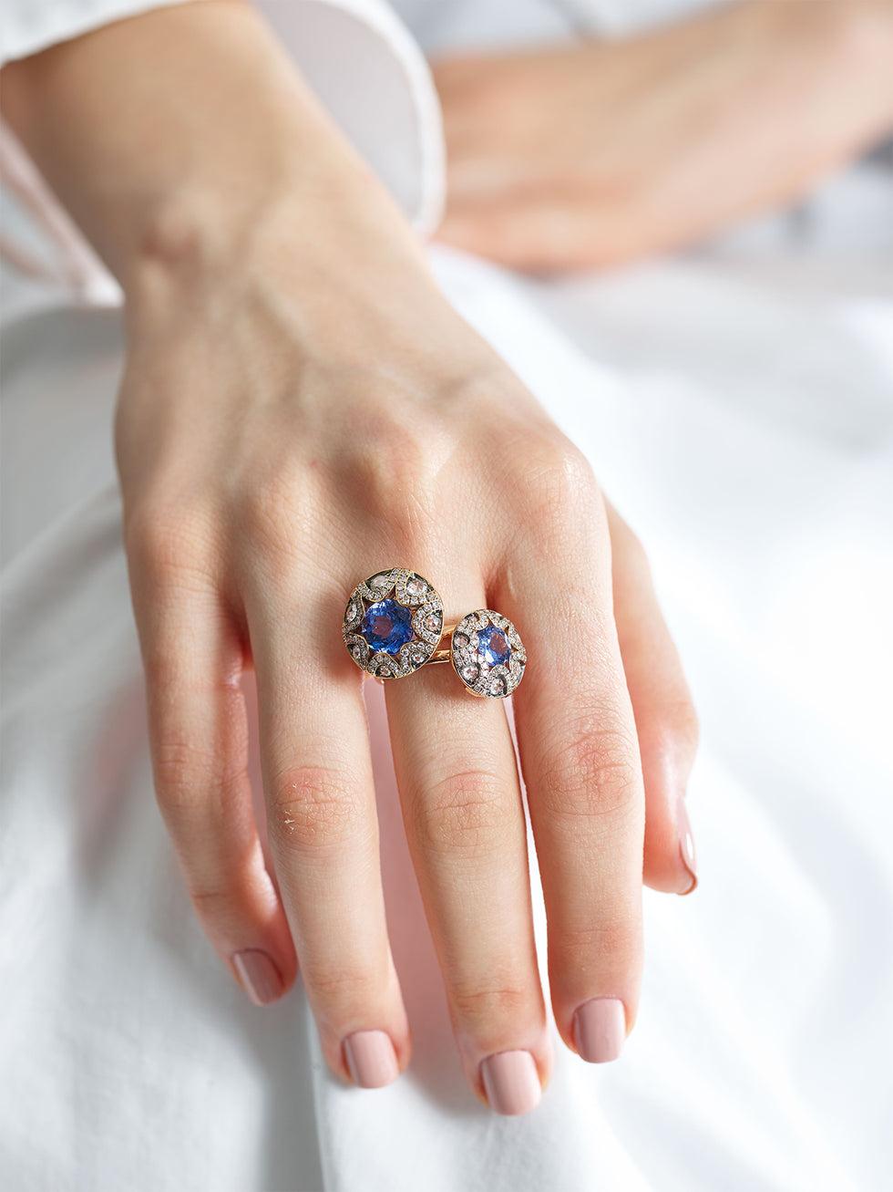 selim mouzannar Mille et une nuits BagueTanzanite - Diamants