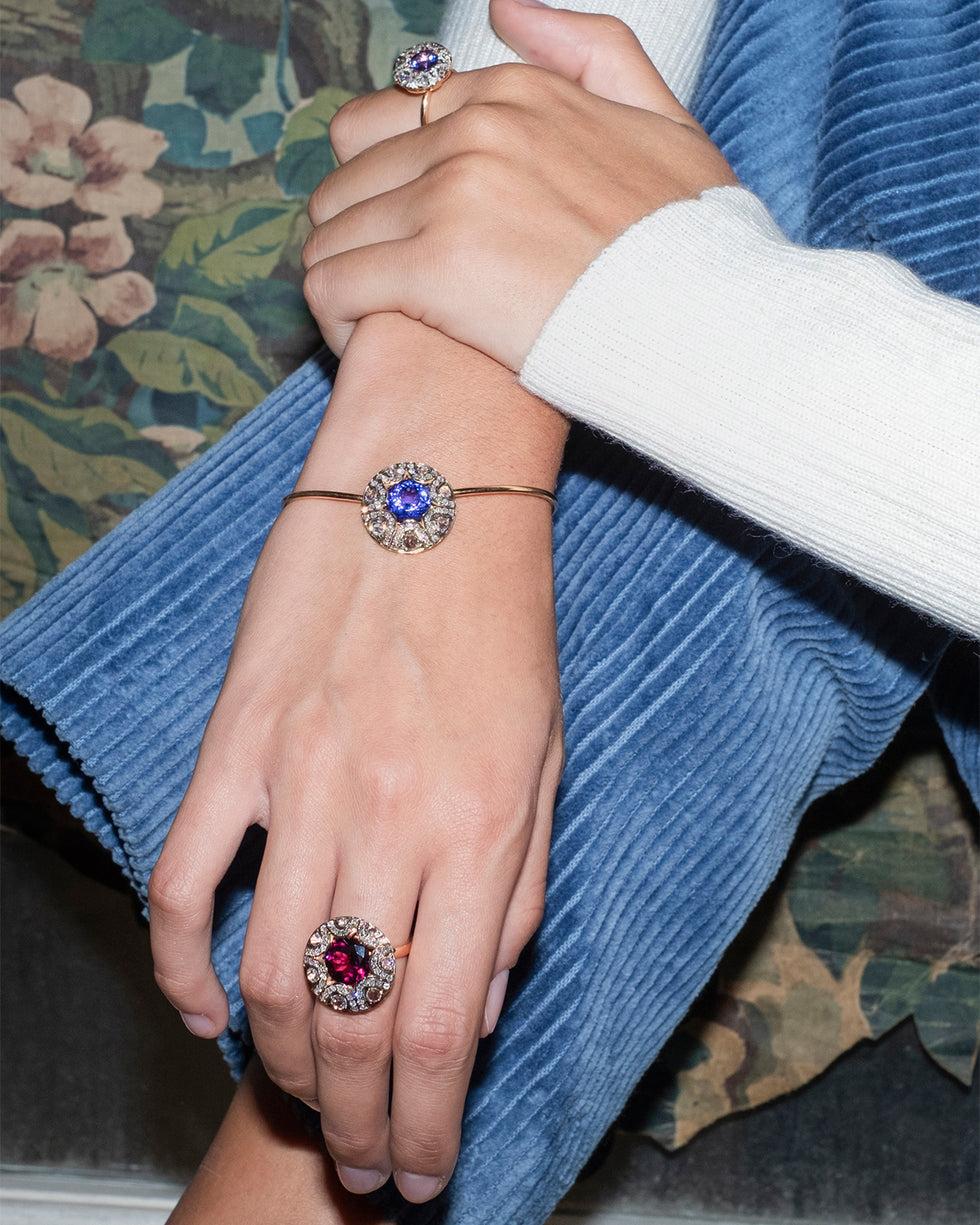 Selim Mouzannar Mille Et Une Nuits BraceletTanzanite Bleue - Diamants