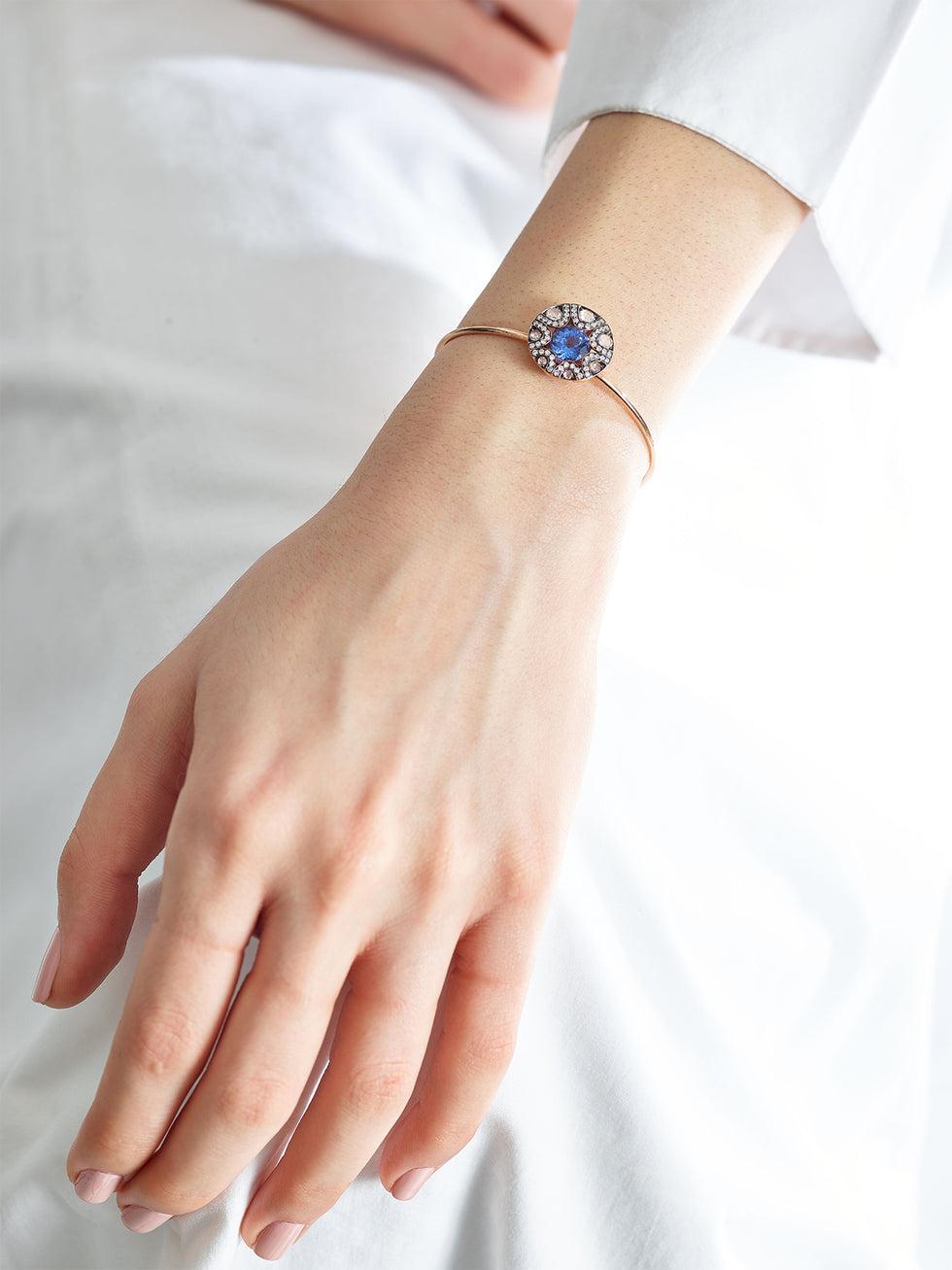 Selim Mouzannar Mille Et Une Nuits BraceletTanzanite Bleue - Diamants