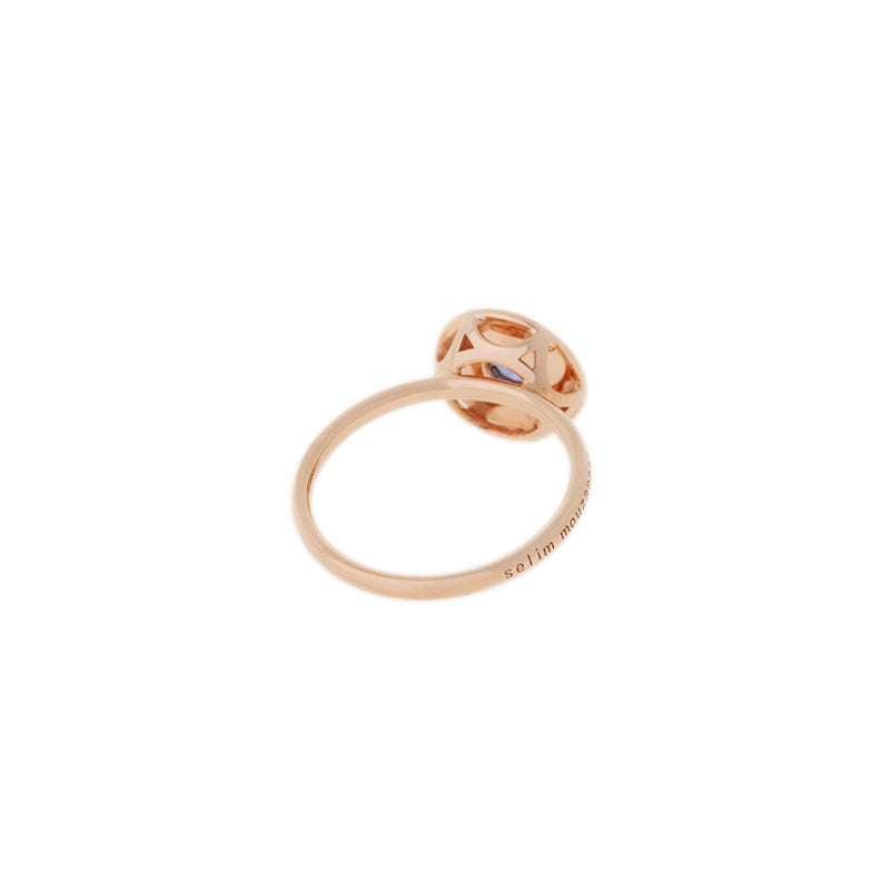 Selim Mouzannar Mina Bague LilasTourmaline Rose - Diamants