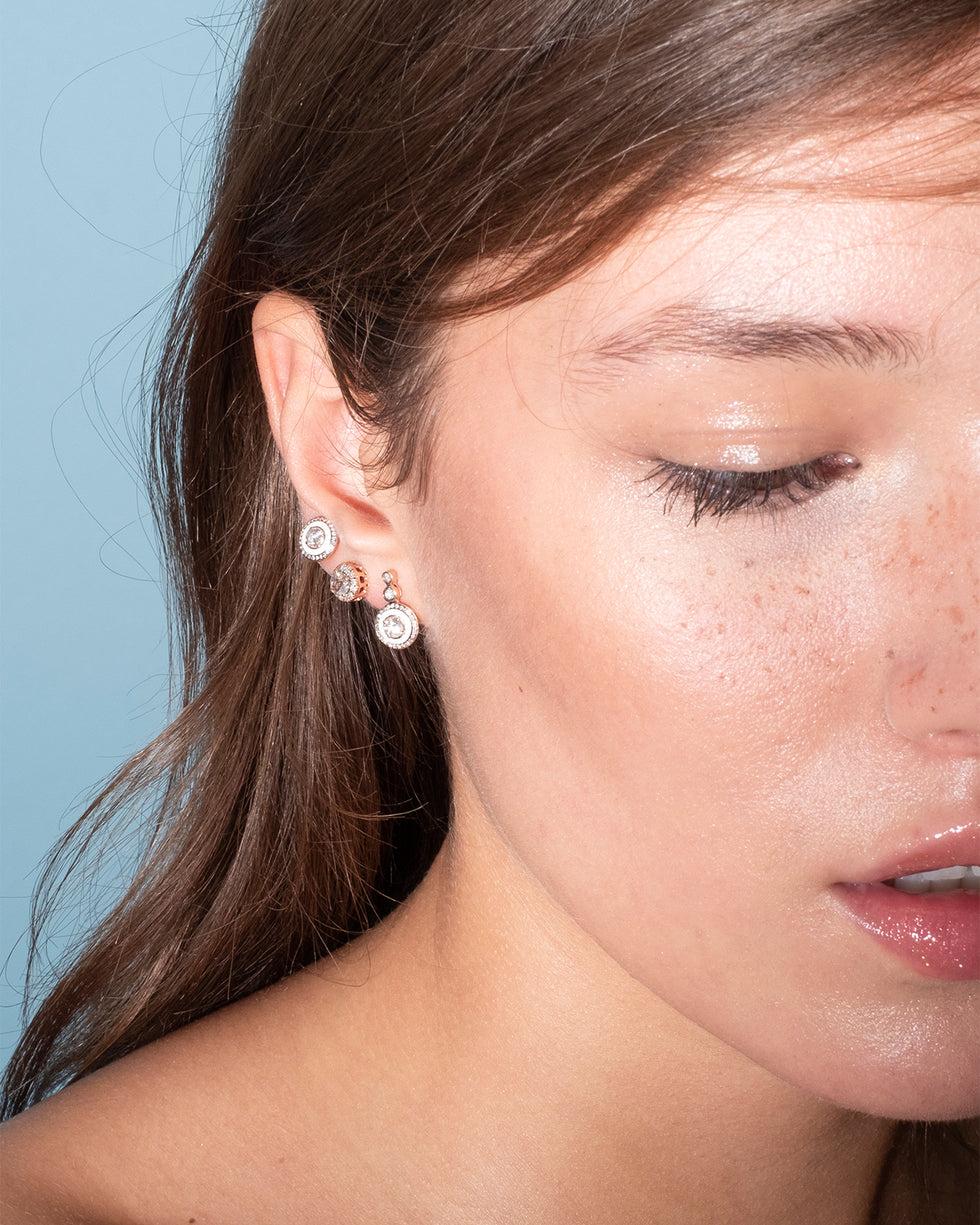 Selim Mouzannar Mina Boucles D'oreilles En IvoireDiamants